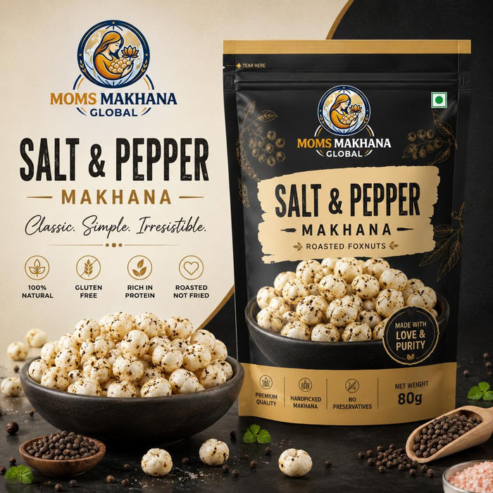 Classic Salt & Pepper Makhana